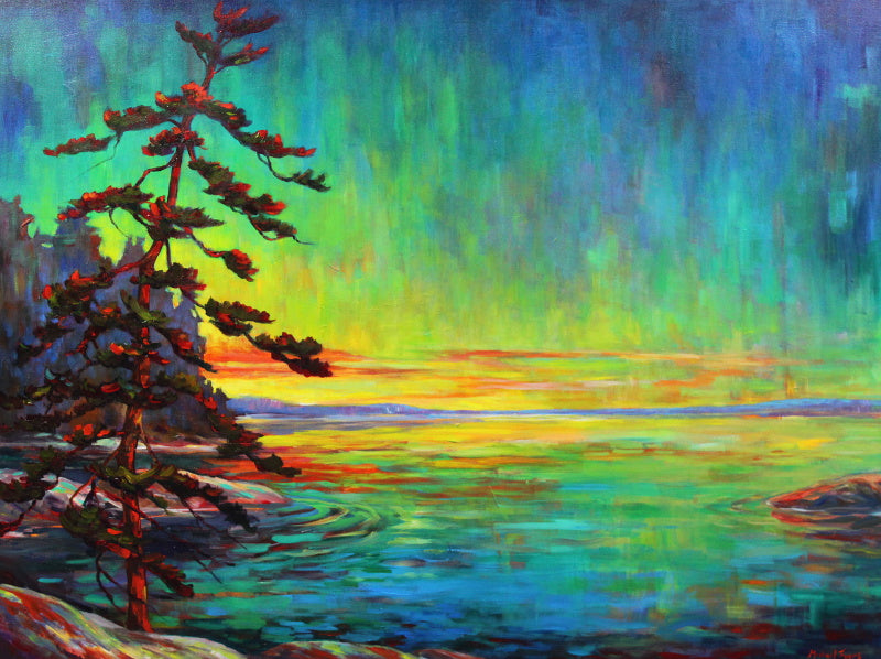 Evening Glow 36x48