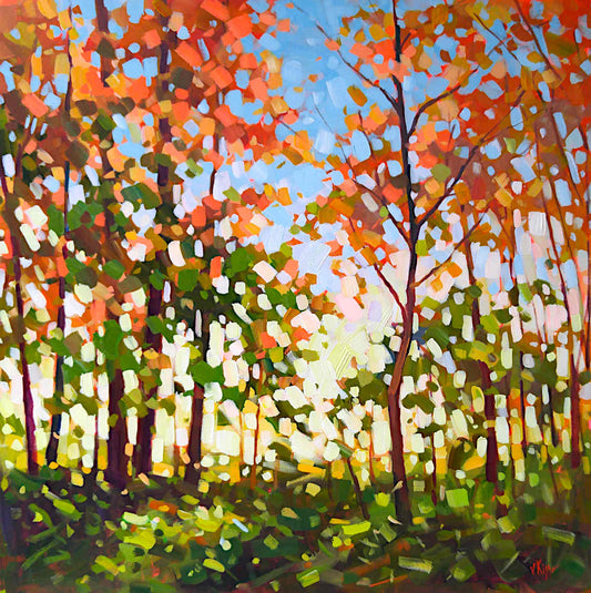 Vera Kisseleva - Evening Stroll 30x30