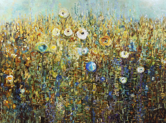 Fiona Hoop - Flowers Afield #4 36x48