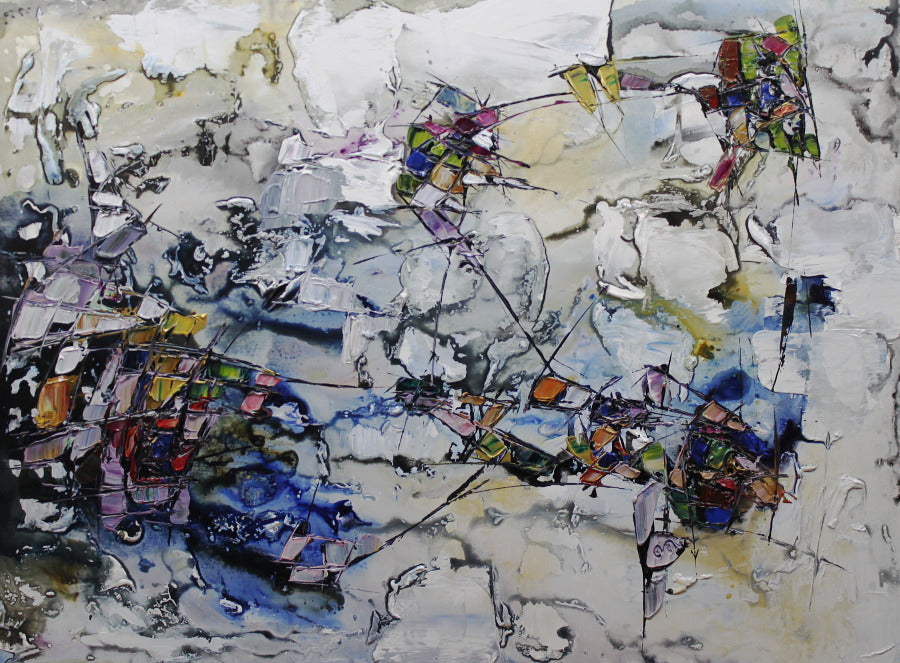 Fluid Motion 36x48