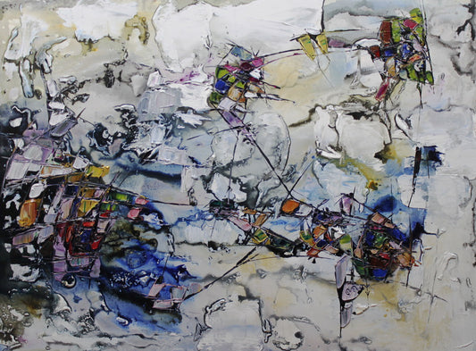 Maya Eventov - Fluid Motion 36x48