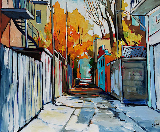 Sacha Barrette - Fresh Air Shadow 30x36
