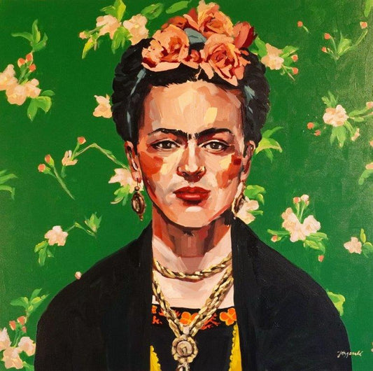 Megan Fitzgerald - Frida Kahlo 30x30