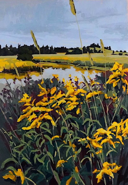 Megan FitzGerald - Golden Fields (LateSummer) 36x24