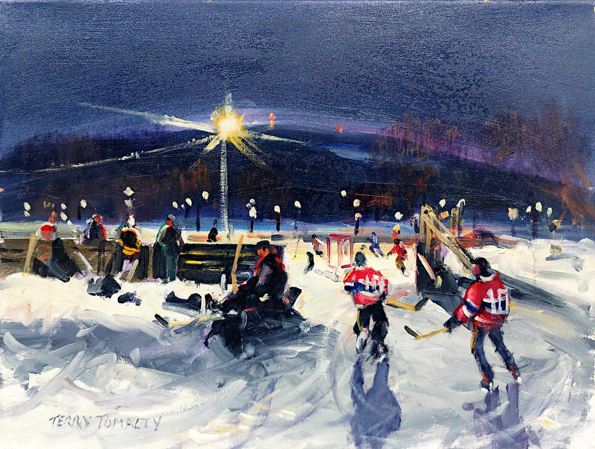 Terry Tomalty - Guy Lafleur 12x16