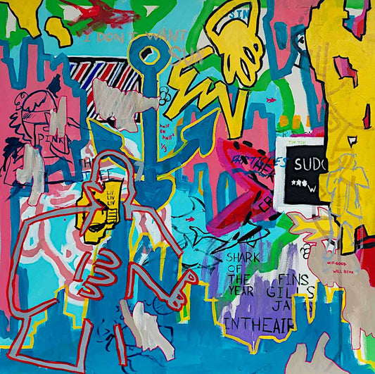 Cole FitzGerald - Half and Half 40x40