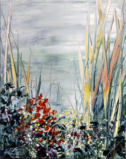 Hanna MacNaughtan - Hanging On Just A Little Longer 18x14