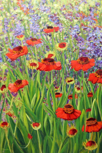 Liliane Fournier - Happy Mix 36x24