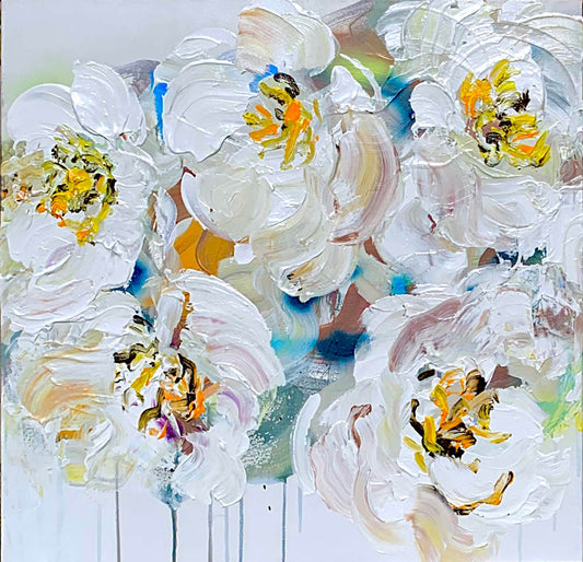 Elena Henderson - Heavenly Clouds 30x30