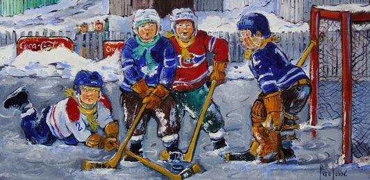 Lise Labbé - It's Crowded 8x16