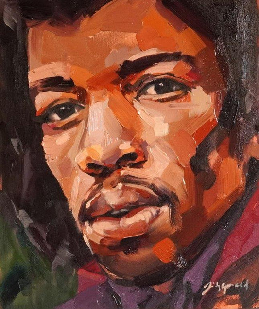 Megan Fitzgerald - Jimi Hendrix 12x10
