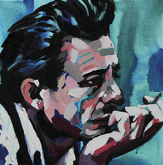 Megan Fitzgerald - Johnny Cash 12x12