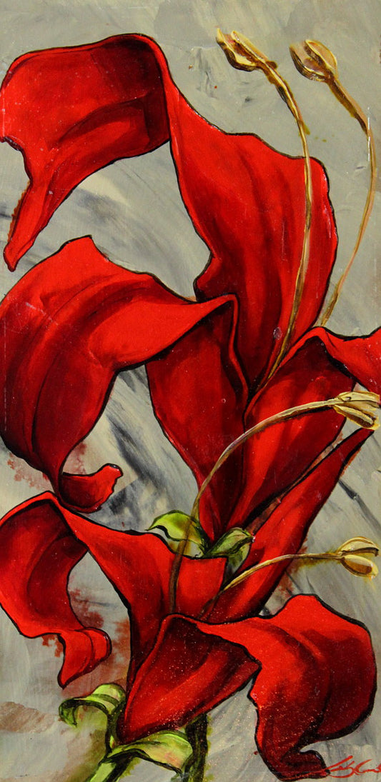 Marie-Andrée Leblond - July Bloom 8x16