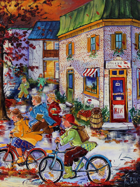 Lise Labbé - La rafale 12x16