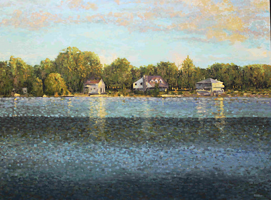 Shapour Khanizadeh - Lakeshore Pointe-Claire 36x48