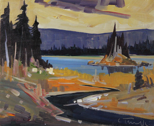 Louis Tremblay - Le Puyjallon Cote Nord 10x12