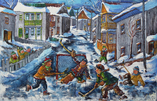 Lise Labbé - Le sauveur 20x30