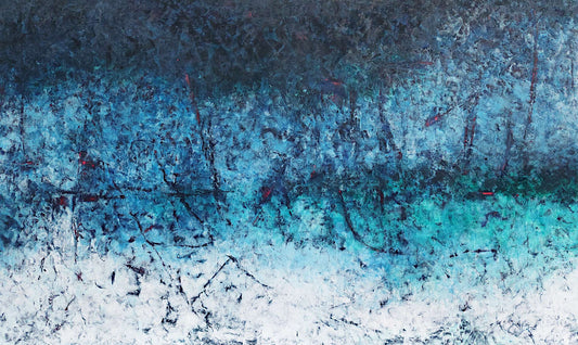 Song Yi Song -Les sons en l'air à l'aube 36x60