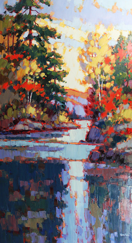 Yvon Breton - Lieu de Contemplation 72x40