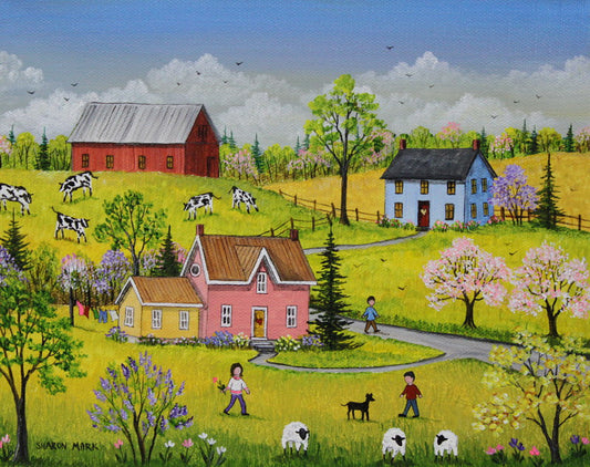 Sharon Mark - Lilacs and Blossoms 8x10