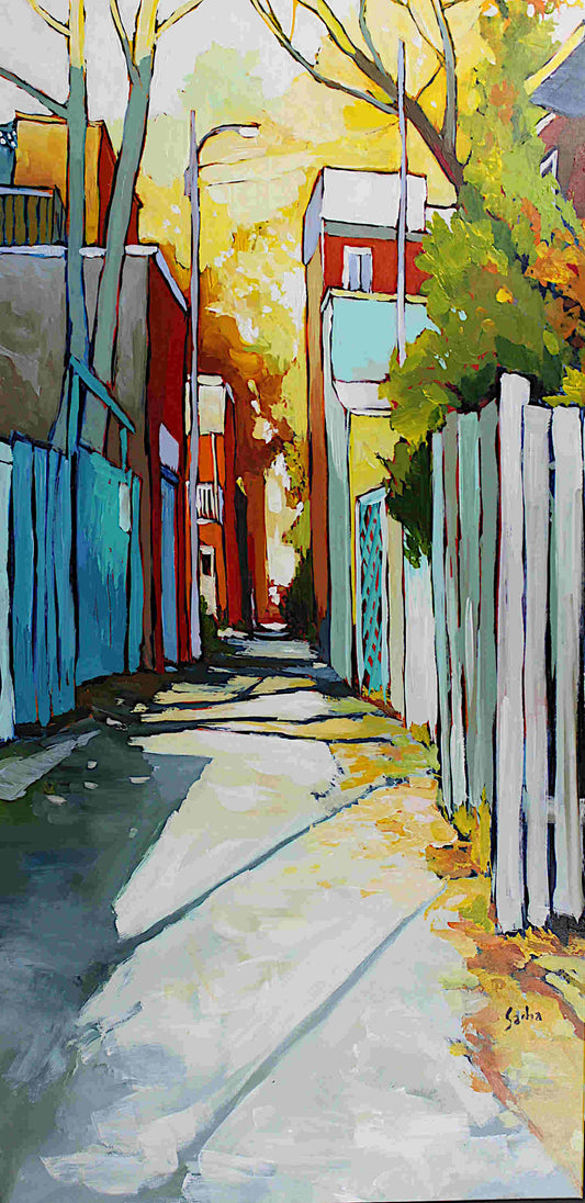 Sacha Barrette - Lumiere basse 48x24