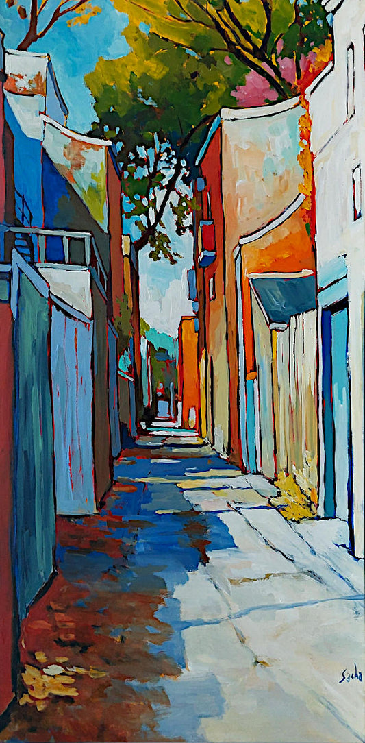 Sacha Barrette - Lumière Dense 48x24