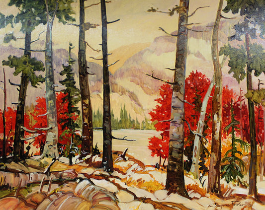 Jacques Poirier - Matin d'automne 24x30