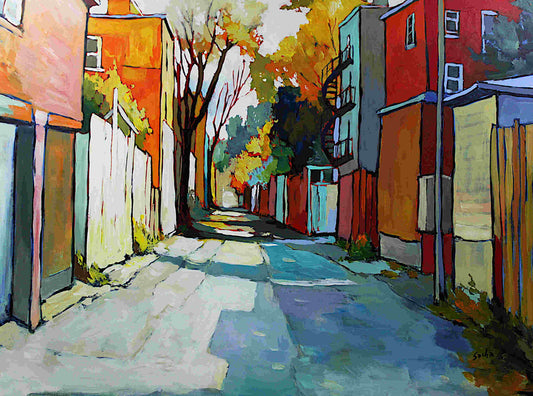 Sacha Barrette - Melon d'eau 36x48