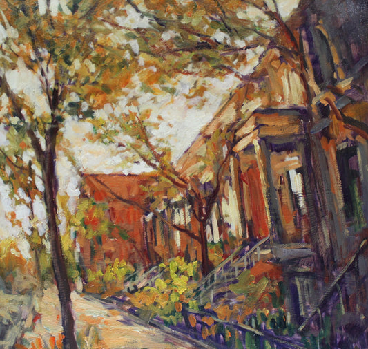 Pei Yang - Montreal Plateau 20x20