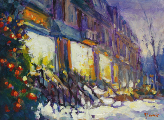 Pei Yang - Montreal in December 18x24
