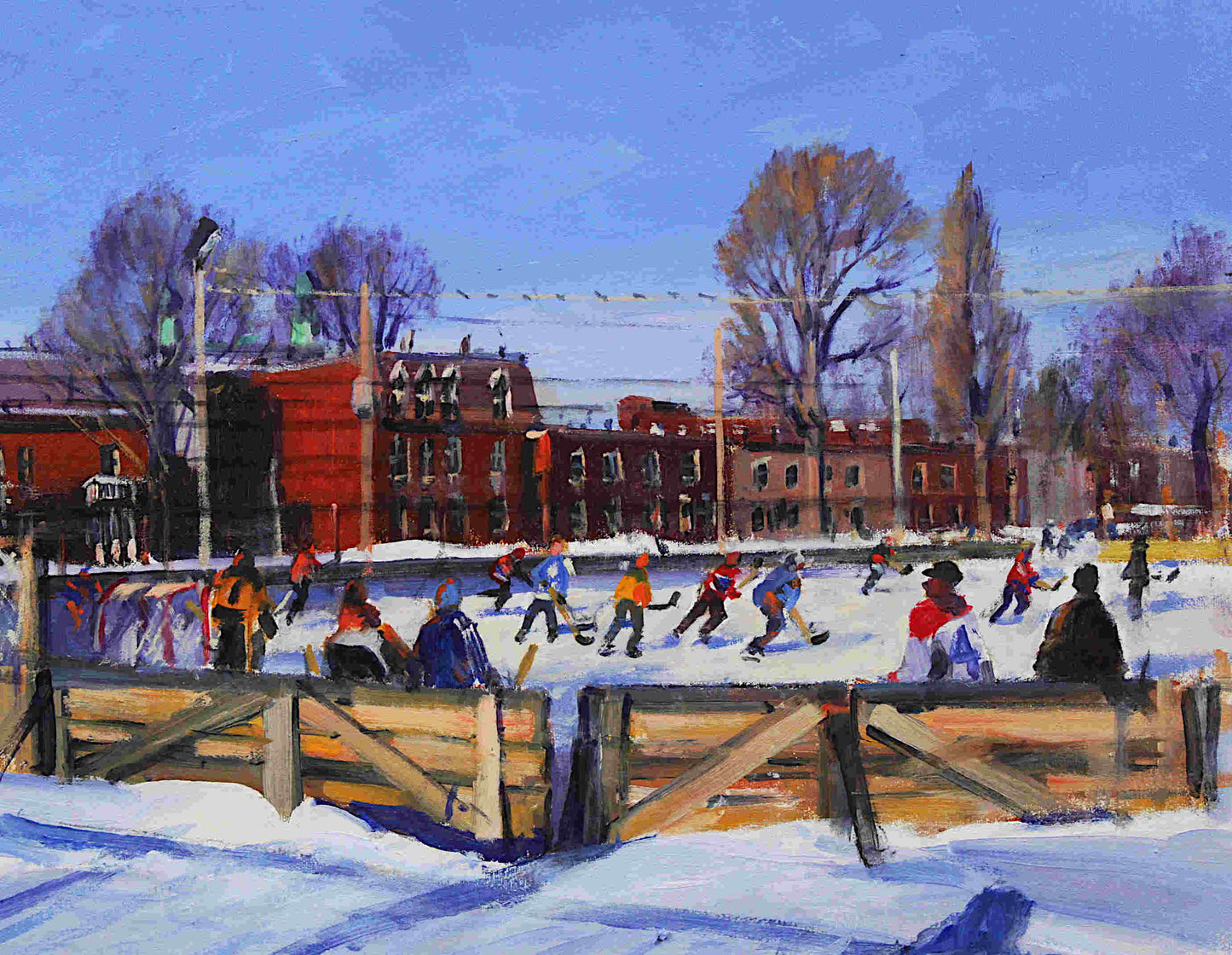 Terry Tomalty - Mullins street Point St. Charles 16x20