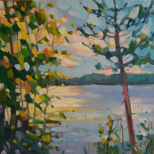 Vera Kisseleva - Muskoka Sunset 12x12