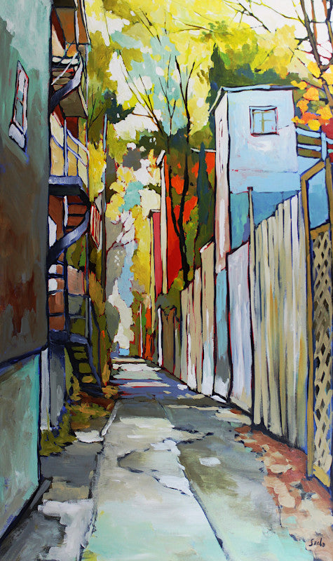 Sacha Barrette - North South 60x36