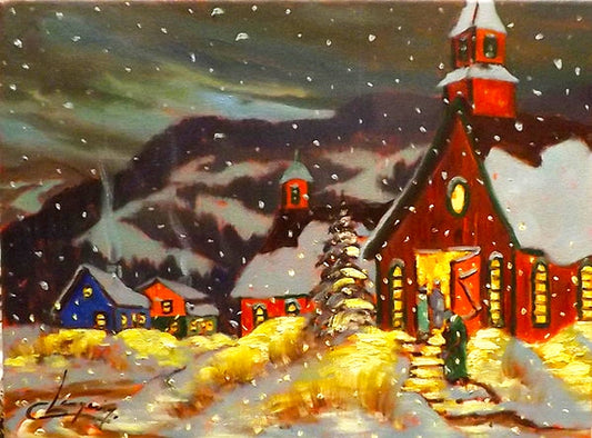 Claude Langevin - Office du Soir 12x16