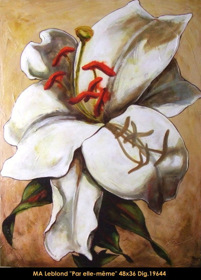 On Her Own 36x48