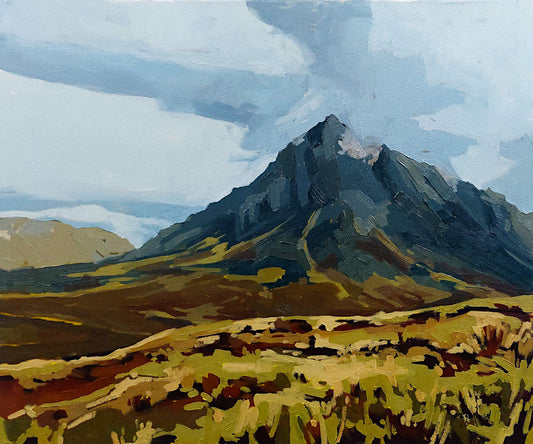 Megan FitzGerald - On Foot to the Devil's Walkway 20x24