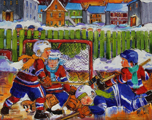 Lise Labbé - Ou est la rondelle 8x10