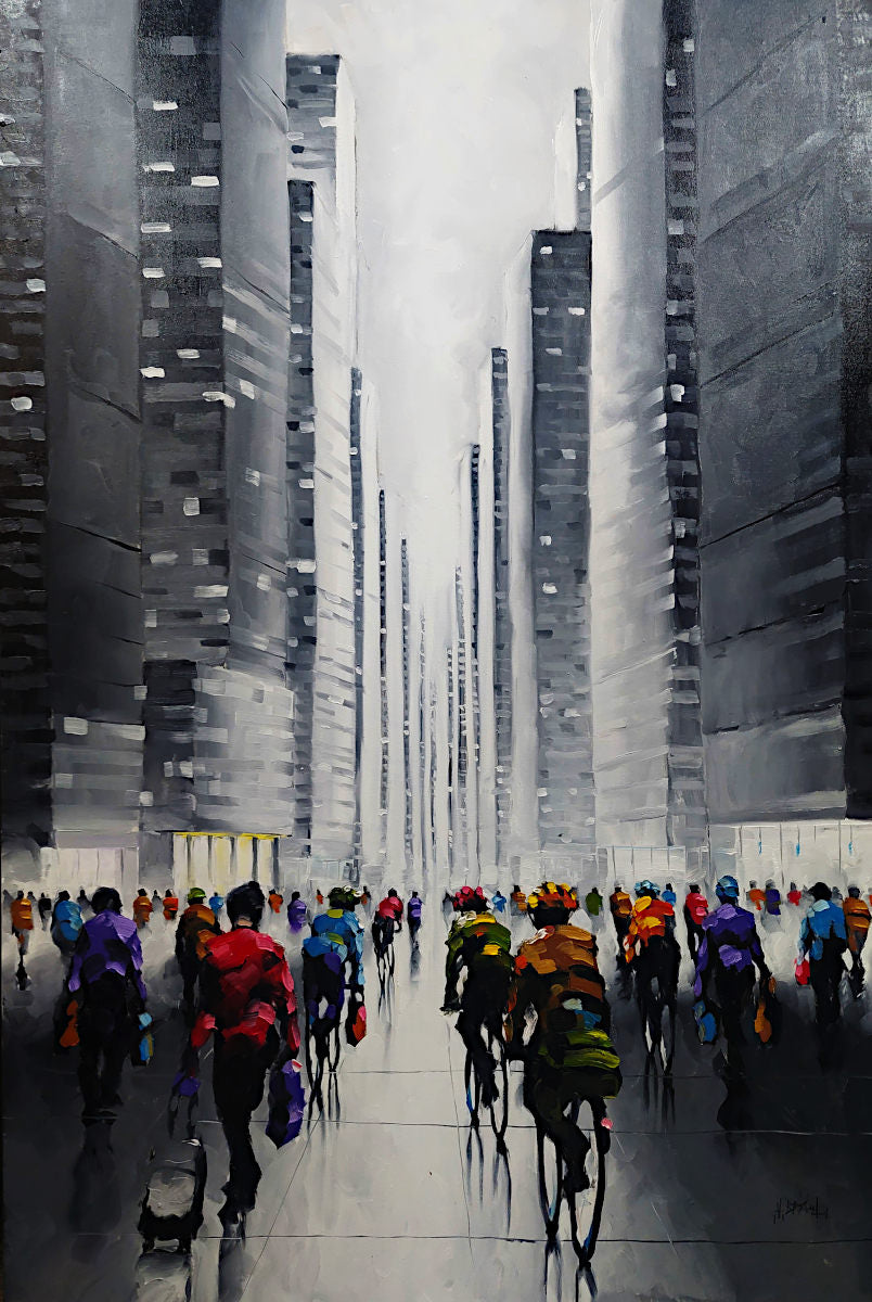 Harold Braul - Out 60x40
