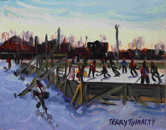 Terry Tomalty - Outdoor Rink Park Ave. 8x10