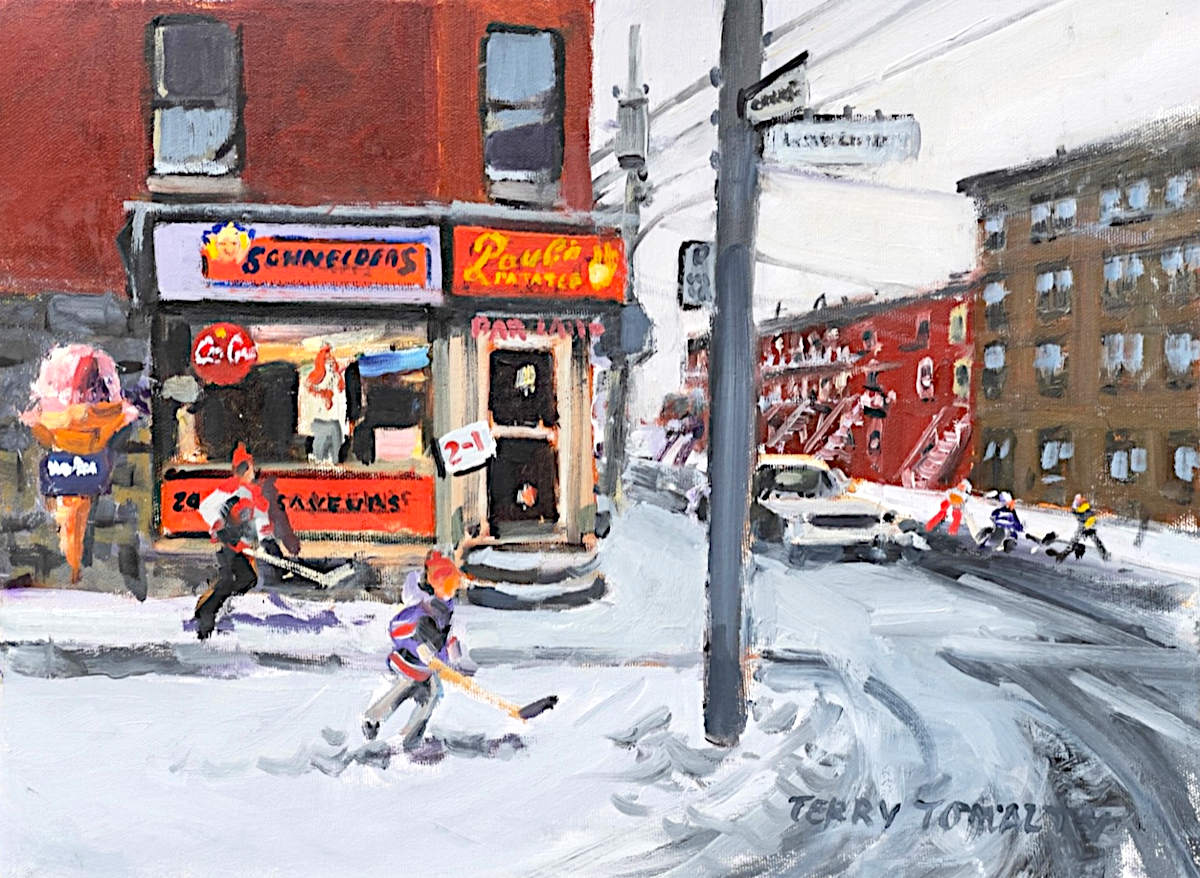 Terry Tomalty - Paul's Patate 12x16