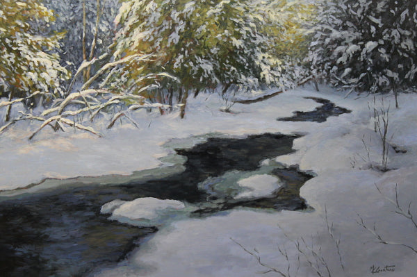 Marie-Claude Courteau - Peacefull Moment 24x36