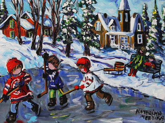 Katerina Mertikas - Practice Makes Perfect 12x16