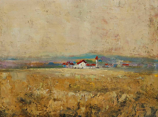 Oleg Sceniov -Prairie House 18x24