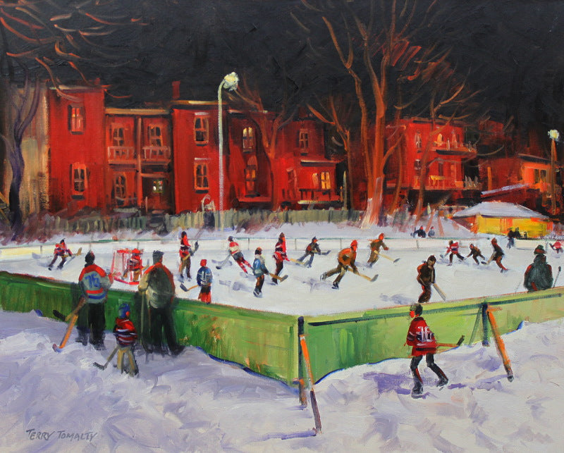 Terry Tomalty - Prince Albert Park Westmount 24x30