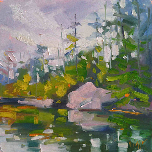 Vera Kisseleva - Purple Sky 12x12