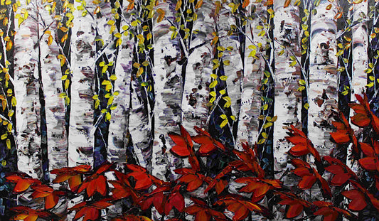 Maya Eventov -Reflections of Night 36X60