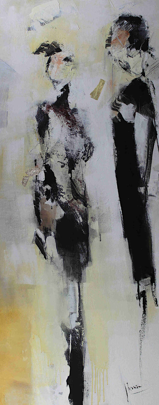 Georges Mamàn - Rencontre a l'opera 66x30