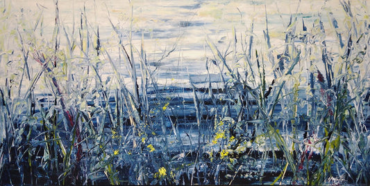 Hanna MacNaughtan - Riverside Flora 30x60
