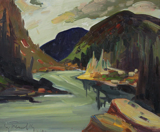 Louis Tremblay - Riviere Franklin 10x12