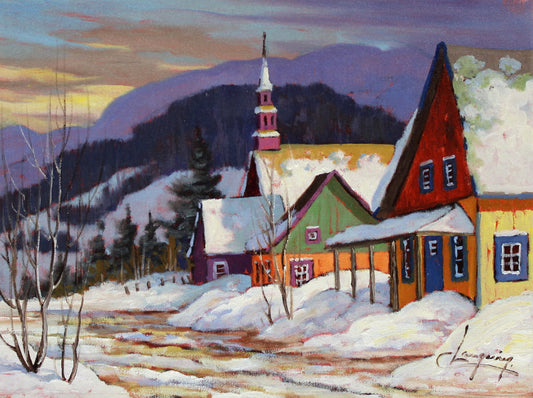 Claude Langevin - Rue Principale 12x16